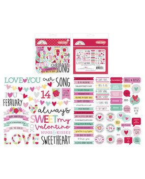 Doodlebug Design Inc. Love Notes Chit Chat (79pcs) (6603) Doodlebug Design Inc. Love Notes Chit Chat (79pcs) (6603)