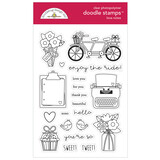 Doodlebug Design Inc. Love Notes Doodle Stamps (6584)
