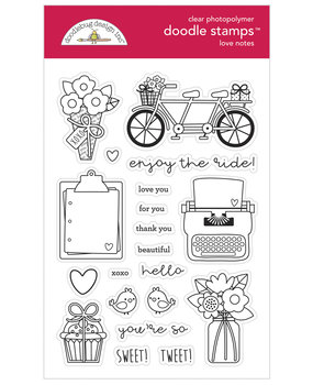 Doodlebug Design Inc. Love Notes Doodle Stamps (6584) Doodlebug Design Inc. Love Notes Doodle Stamps (6584)