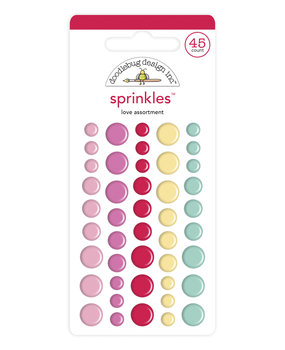 Doodlebug Design Inc. Love Assortment Sprinkles (45pcs) (6573) Doodlebug Design Inc. Love Assortment Sprinkles (45pcs) (6573)