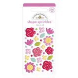 Doodlebug Design Inc. Roses are Red Shape Sprinkles (36pcs) (6575)