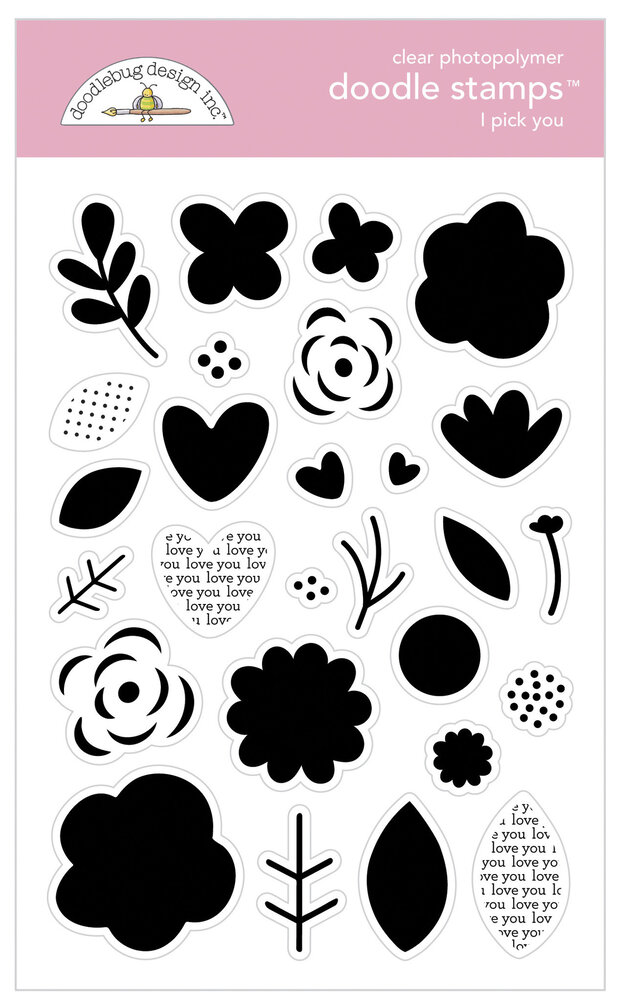 Doodlebug Design Inc. I Pick You Doodle Stamps (6586)