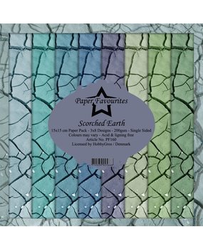 Paper Favourites Scorched Earth 6x6 Inch Paper Pack (PF160)