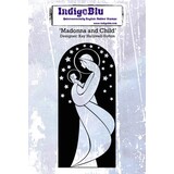 IndigoBlu Madonna And Child A6 Rubber Stamp (IND0204)