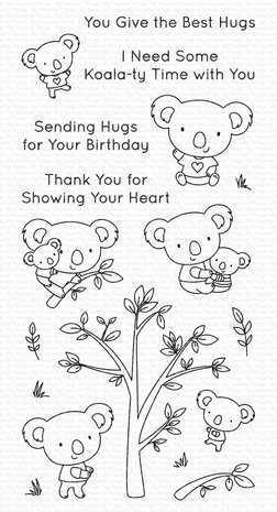My Favorite Things Koala-ty Time Clear Stamps (CS-536) My Favorite Things Koala-ty Time Clear Stamps (CS-536)