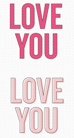 My Favorite Things Love You Big Time Clear Stamps (CS-537) My Favorite Things Love You Big Time Clear Stamps (CS-537)