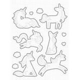 My Favorite Things Die-namics Friendly Unicorns (MFT-1907)