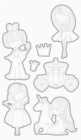 My Favorite Things Die-namics Pretty Princess (MFT-1909)