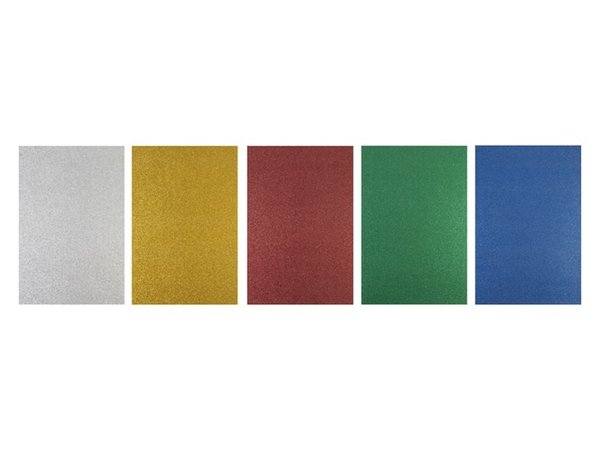 Craft Sensations Glitter Cardboard A4  300 Grams (CR0719/GE) Craft Sensations Glitter Cardboard A4  300 Grams (CR0719/GE)