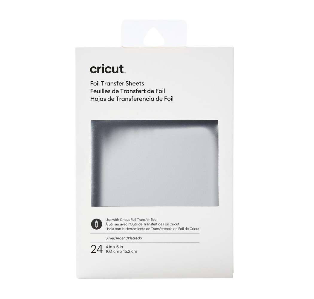 Cricut Foil Transfer Sheets Silver 10x15cm (24pcs) (2008713)