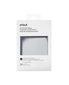 Cricut Foil Transfer Sheets Silver 10x15cm (24pcs) (2008713)