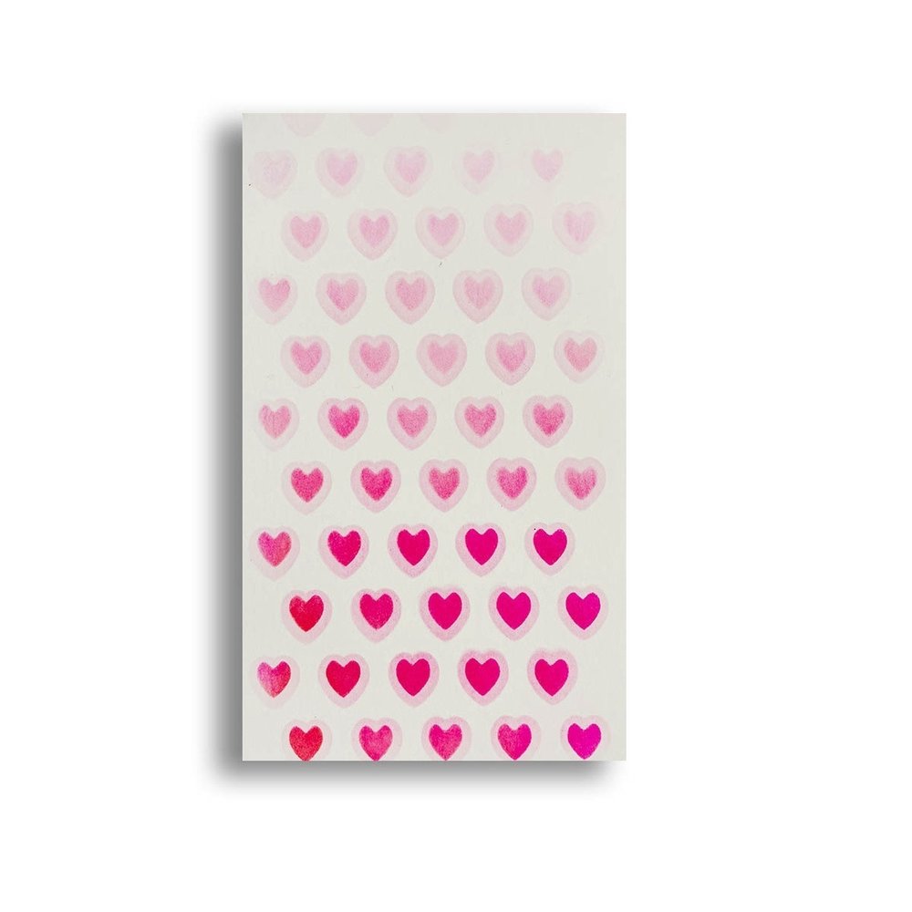 Polkadoodles Love Heart 2 Creative Stencil (PD8123)