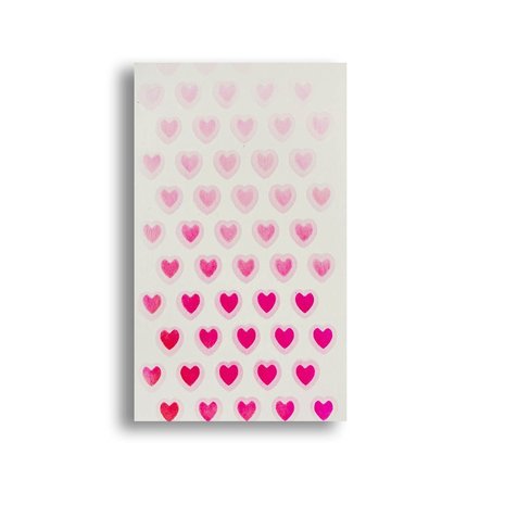 Polkadoodles Love Heart 2 Creative Stencil (PD8123)