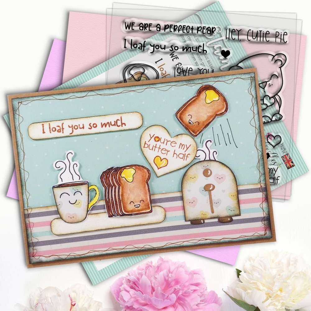 Polkadoodles Cutie Pie Clear Stamps (PD8116) Polkadoodles Cutie Pie Clear Stamps (PD8116)
