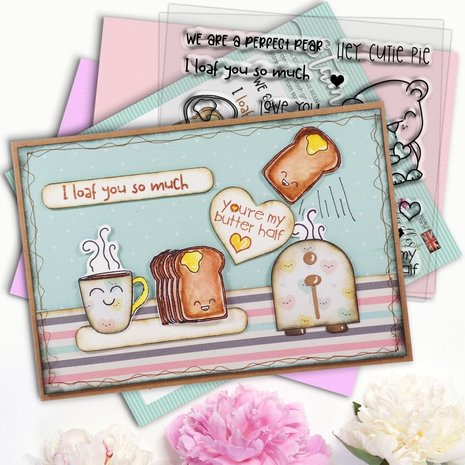 Polkadoodles Cutie Pie Clear Stamps (PD8116) Polkadoodles Cutie Pie Clear Stamps (PD8116)
