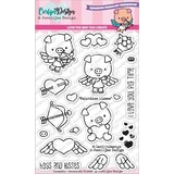 Carlijn Design Clear Stamps Valentine Kisses (CDJD-0001)