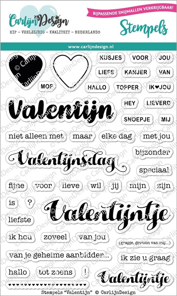 Carlijn Design Clear Stamps Valentijn (CDST0059) Carlijn Design Clear Stamps Valentijn (CDST0059)