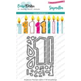Carlijn Design Snijmal Kaarsjes Cijfers 1 (CDSN-0089)