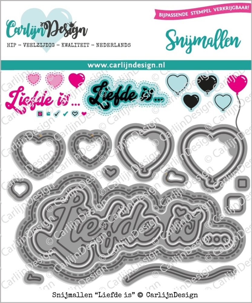 Carlijn Design Snijmal Liefde Is (CDSN-0085) Carlijn Design Snijmal Liefde Is (CDSN-0085)