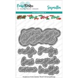 Carlijn Design Snijmal Grote Teksten Kerst (CDSN-0078)