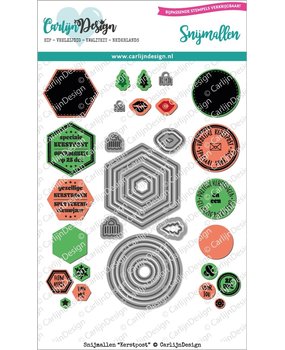 Carlijn Design Snijmal Kerstpost (CDSN-0071) Carlijn Design Snijmal Kerstpost (CDSN-0071)