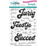 Carlijn Design Clear Stamps Grote Teksten 3 (CDST0055)