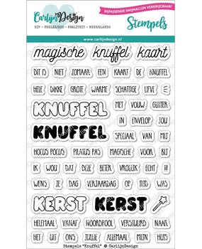 Carlijn Design Clear Stamps Knuffel (CDST0053)