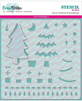 Carlijn Design Stencil Kerstboom (CDSC-0006) Carlijn Design Stencil Kerstboom (CDSC-0006)