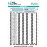 Carlijn Design Snijmal Verticale Banners Stitching (CDSN-0090)