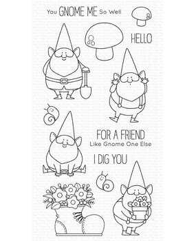 My Favorite Things You Gnome Me Clear Stamps (BB-119)