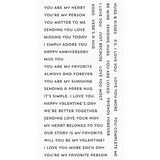 My Favorite Things Bitty Hugs & Kisses Clear Stamps (CS-532)