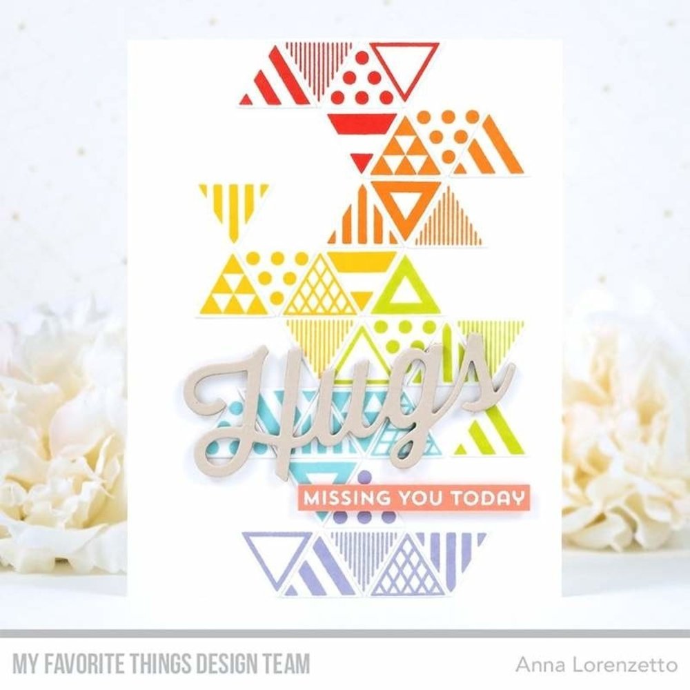 My Favorite Things Trendy Triangles Clear Stamps (CS-539) My Favorite Things Trendy Triangles Clear Stamps (CS-539)