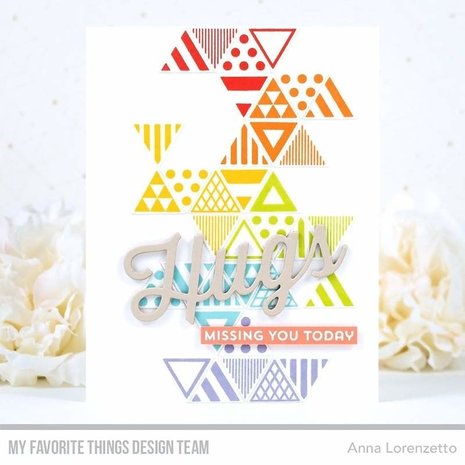 My Favorite Things Trendy Triangles Clear Stamps (CS-539) My Favorite Things Trendy Triangles Clear Stamps (CS-539)