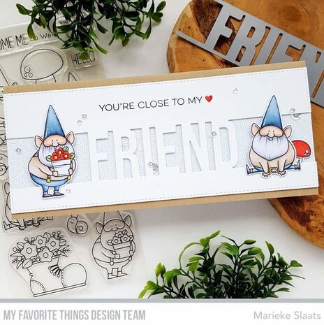 My Favorite Things Friends Like Us Clear Stamps (CS-542)