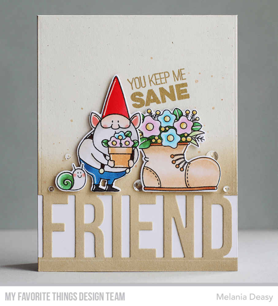 My Favorite Things Friends Like Us Clear Stamps (CS-542)