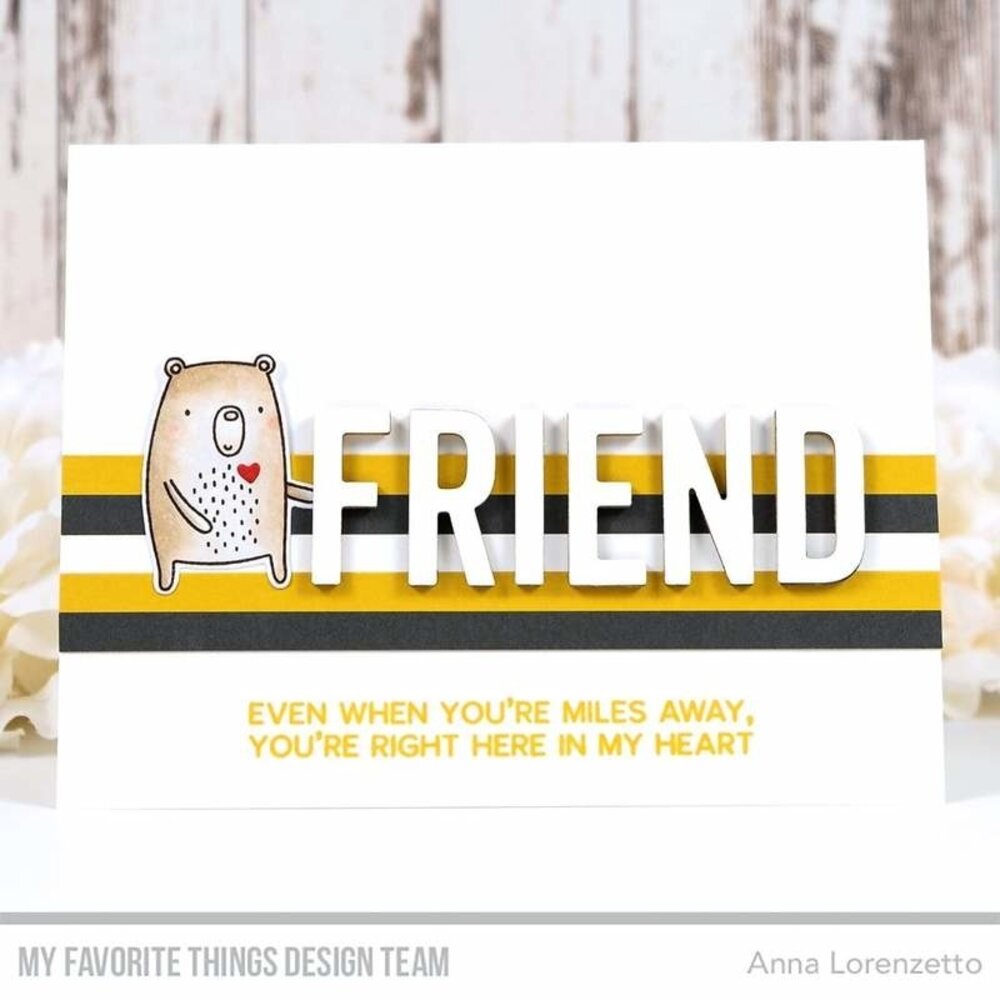 My Favorite Things What Friendship Means Clear Stamps (CS-543) My Favorite Things What Friendship Means Clear Stamps (CS-543)