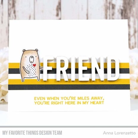 My Favorite Things What Friendship Means Clear Stamps (CS-543) My Favorite Things What Friendship Means Clear Stamps (CS-543)