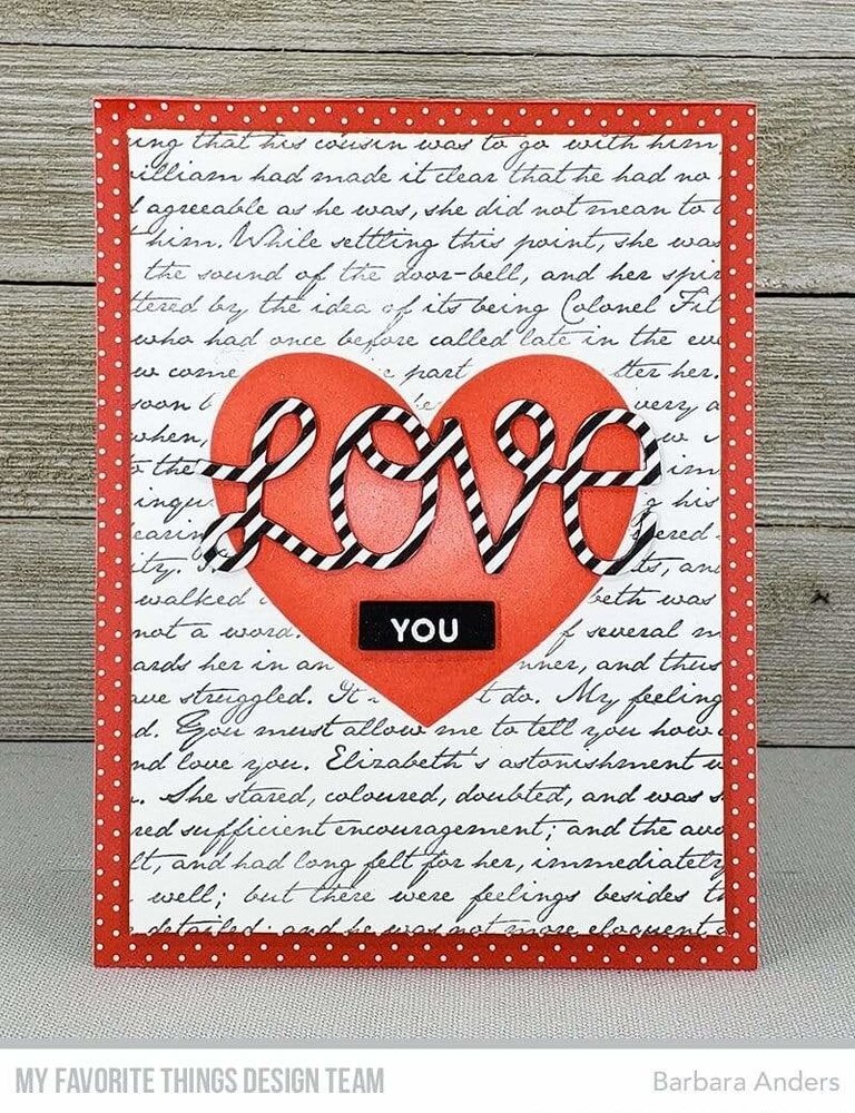 My Favorite Things Die-namics Loopy Love (MFT-1913) My Favorite Things Die-namics Loopy Love (MFT-1913)