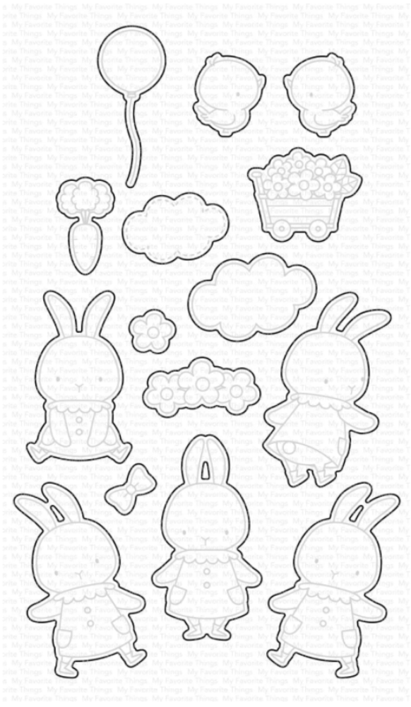 My Favorite Things Die-namics Somebunny (MFT-1916) My Favorite Things Die-namics Somebunny (MFT-1916)