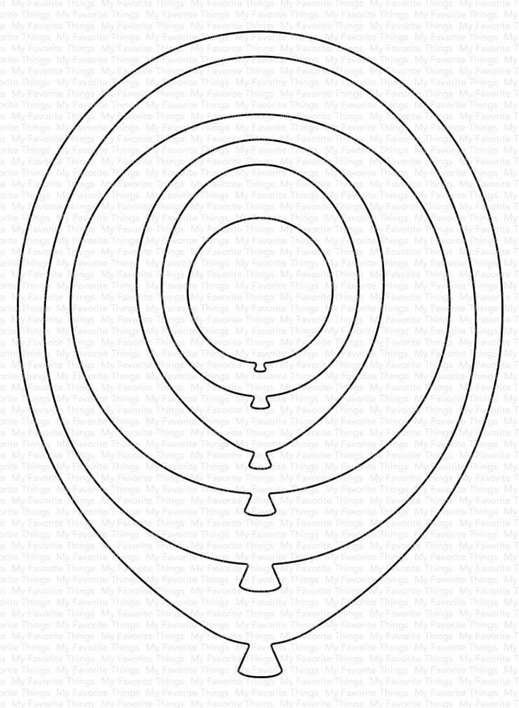 My Favorite Things Die-namics Balloon STAX (MFT-1917) My Favorite Things Die-namics Balloon STAX (MFT-1917)