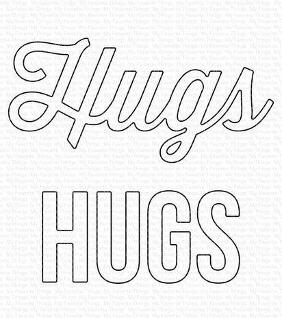 My Favorite Things Die-namics Twice The Hugs (MFT-1922)