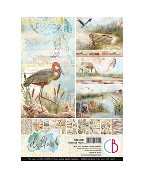 Ciao Bella Papercrafting Delta A4 Creative Pad (CBCL041) Ciao Bella Papercrafting Delta A4 Creative Pad (CBCL041)