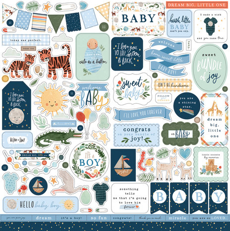 Echo Park Welcome Baby Boy 12x12 Inch Collection Kit (WBB234016) Echo Park Welcome Baby Boy 12x12 Inch Collection Kit (WBB234016)