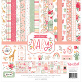 Echo Park Welcome Baby Girl 12x12 Inch Collection Kit (WBG233016)