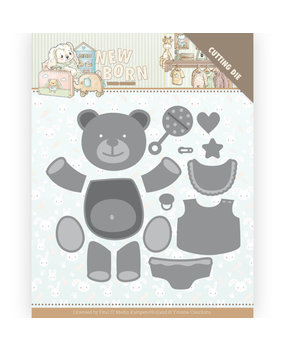 Yvonne Creations Newborn Baby Build Up Bear Die (YCD10232) Yvonne Creations Newborn Baby Build Up Bear Die (YCD10232)