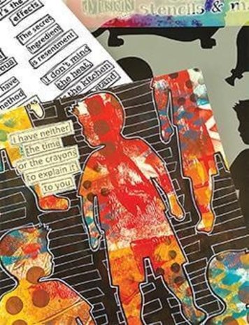 Ranger Dylusions Full Blown Circus Cling Stamps (DYR 76780) Ranger Dylusions Full Blown Circus Cling Stamps (DYR 76780)