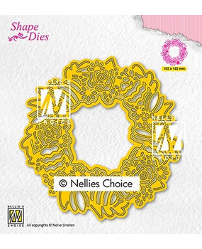 Nellie Snellen Snijmal Easter Wreath (SD188)* Nellie Snellen Snijmal Easter Wreath (SD188)*