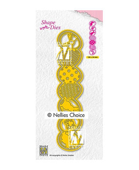 Nellie Snellen Snijmal Easter Egg Border (SD190) Nellie Snellen Snijmal Easter Egg Border (SD190)