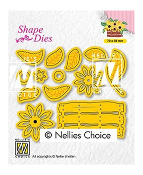 Nellie Snellen Snijmal Easter Build-Up Flower Basket (SD193) Nellie Snellen Snijmal Easter Build-Up Flower Basket (SD193)