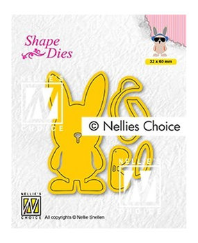 Nellie Snellen Snijmal Easter Build-Up Macho Hare (SD195) Nellie Snellen Snijmal Easter Build-Up Macho Hare (SD195)